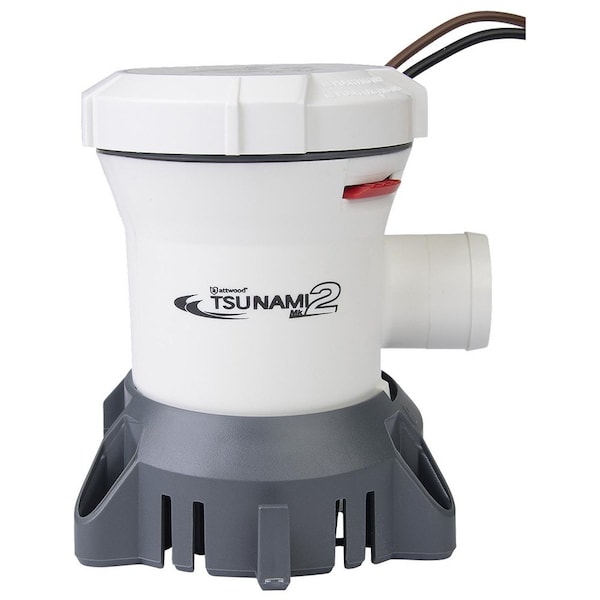Attwood Attwood Tsunami MK2 Manual Bilge Pump - T1200 - 1200 GPH & 12V 5612-7 - main